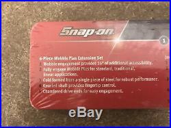 NEW Snap On 6pc 1/4 Drive Wobble Plus Extension Set 106ATMXWP