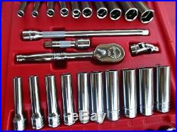 NEW Snap-on 1/4 drive 44-pc 144TMPB 6-point METRIC SAE General Service Set