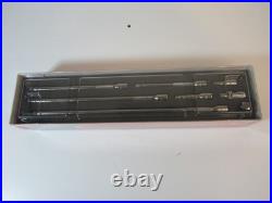 NEW Snap-on Tools 108TMXAFR 8pc 1/4 Drive Extension & Adaptor'USA' E9