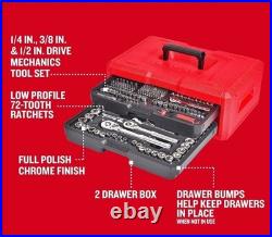 NIB CRAFTSMAN CMMT45256 SAE/ METRIC MECHANIC'S TOOL SET 256 Pieces