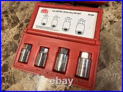 NICE Mac Tools SR4MA & SR4FA Metric And Standard SAE Stud Puller Sets USA