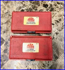 NICE Mac Tools SR4MA & SR4FA Metric And Standard SAE Stud Puller Sets USA