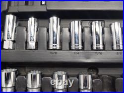 NOS Blackhawk made By PROTO Master Mechanics Tool Set 99 Pc 1/2 3/8 1/4