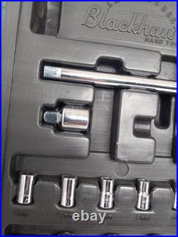 NOS Blackhawk made By PROTO Master Mechanics Tool Set 99 Pc 1/2 3/8 1/4