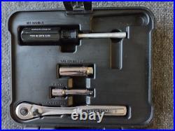 NOS Craftsman 33462 62pc Metric & SAE Socket Set 1/4 3/8 MADE IN USA