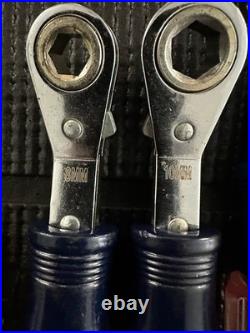 NOS? Craftsman USA 10pc EZ Grip Ratcheting Wrench Sets 43389 & 43388 MM/SAE