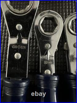 NOS? Craftsman USA 10pc EZ Grip Ratcheting Wrench Sets 43389 & 43388 MM/SAE