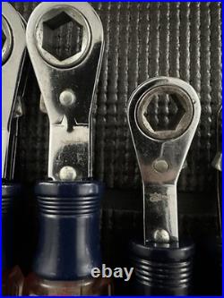 NOS? Craftsman USA 10pc EZ Grip Ratcheting Wrench Sets 43389 & 43388 MM/SAE