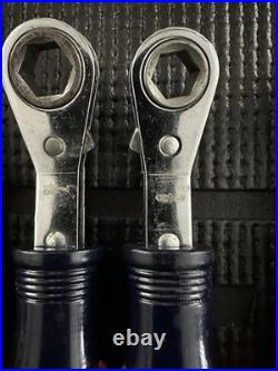 NOS? Craftsman USA 10pc EZ Grip Ratcheting Wrench Sets 43389 & 43388 MM/SAE