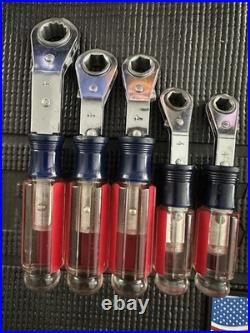 NOS? Craftsman USA 10pc EZ Grip Ratcheting Wrench Sets 43389 & 43388 MM/SAE