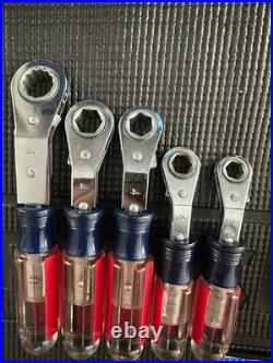 NOS? Craftsman USA 10pc EZ Grip Ratcheting Wrench Sets 43389 & 43388 MM/SAE