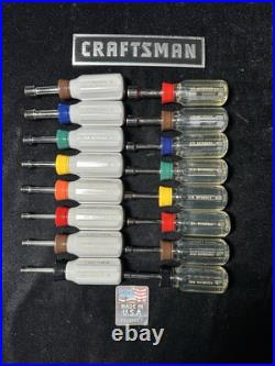 NOS? Craftsman USA 16pc SAE & METRIC Stubby Nut Driver Sets 41988 & 41989