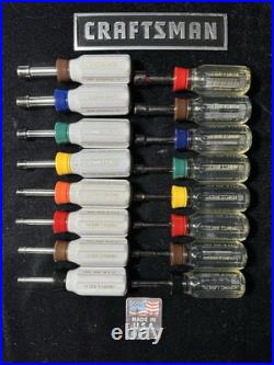 NOS? Craftsman USA 16pc SAE & METRIC Stubby Nut Driver Sets 41988 & 41989