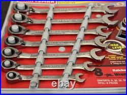 NOS Sears Craftsman 16PC SAE & Metric Reversible Ratcheting Wrench Sets USA