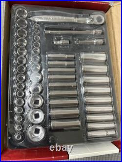 NOS Sears Craftsman 49pc 3/8 Drive Build-A-Set 34271 USA Low Profile Ratchet