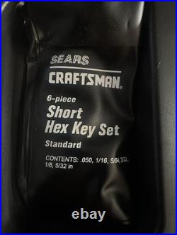 NOS? Sears Craftsman USA? 53 Pc Mechanics Tool Set 35053 SAE & Metric READ
