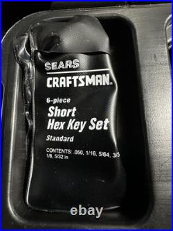 NOS? Sears Craftsman USA 53 Pc Mechanics Tool Set 35053 Socket Sae Metric