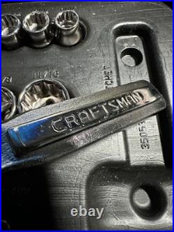 NOS? Sears Craftsman USA 53 Pc Mechanics Tool Set 35053 Socket Sae Metric