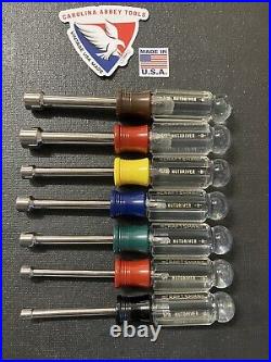 NOS Vintage Craftsman 14Pc Nut Driver Set SAE & Metric 34552 MADE IN USA
