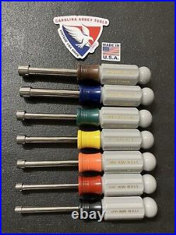 NOS Vintage Craftsman 14Pc Nut Driver Set SAE & Metric 34552 MADE IN USA