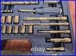 New! BLUE-POINT 100PC 1/4 & 3/8 DR SAE & METRIC GENERAL SERVICE SET BLPGSSC100B