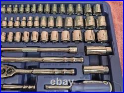 New! BLUE-POINT 100PC 1/4 & 3/8 DR SAE & METRIC GENERAL SERVICE SET BLPGSSC100B