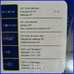 New Blue Point 3/8 Drive 49 Pc. Sae & Metric General Service Set Blpgss3849
