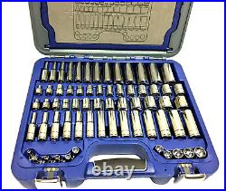 New Blue-Point 3/8 Drive SAE/Metric BLPGSS3885 85-piece Socket Ratchet Set