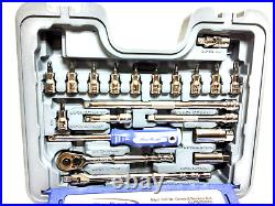 New Blue-Point 3/8 Drive SAE/Metric BLPGSS3885 85-piece Socket Ratchet Set