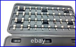 New Blue-Point by Snap-on 40 pc 1/4 Drive Stubby Bit Socket Set BLPBSS40