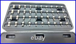 New Blue-Point by Snap-on 40 pc 1/4 Drive Stubby Bit Socket Set BLPBSS40