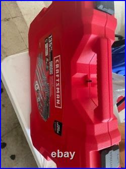 New CRAFTSMAN 135 Piece Metric & Standard SAE Mechanics Tool Set with hard case