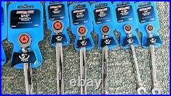 New Channellock Ratcheting Combination SAE Wrench Set 12 Pc-1/41 F. Ship