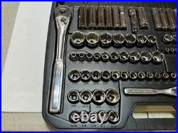New Craftsman 101pc Metric & SAE Socket Set 1/4 3/8 1/2 Drive 33101 USA open box