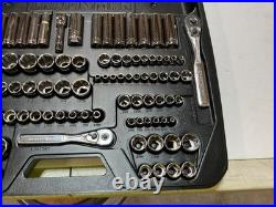New Craftsman 101pc Metric & SAE Socket Set 1/4 3/8 1/2 Drive 33101 USA open box