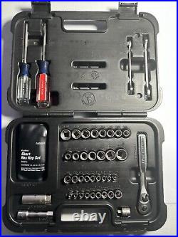 New? Craftsman 1/4 3/8 Drive 53pc Metric/SAE Socket Set. Item 35053 USA