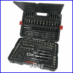 New Craftsman 230 pc Silver Finish Standard and Metric Mechanic's Tool Set NEW