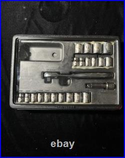 New? Craftsman USA? 22pc 6pt MM/SAE Thin Profile Easy Read 45882 READ
