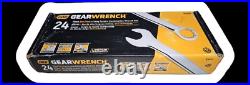 New GearWrench 81900 24 Piece SAE/METRIC Wrench Set New GearWrench 81900 24 Piece SAE/METRIC Wrench Set