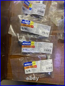 New Kobalt Chrome Sockets 1/2&3/8 Drive 72 miscellaneous pieces New Kobalt Chrome Sockets 1/2&3/8 Drive 72 miscellaneous pieces