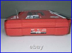 New & Sealed! Milwaukee 49-66-7009 43Pc SHOCKWAVE Imp 3/8 Dr SAE/Metric Set