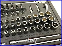 New Snap-onT 1100TMPBFR 100pc 1/4dr Metric / SAE General Service Set with Case