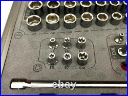 New Snap-onT 1100TMPBFR 100pc 1/4dr Metric / SAE General Service Set with Case