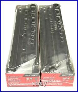New Snap-onT 44pc 1/4 drive Metric / SAE Shallow & Deep Socket Sets