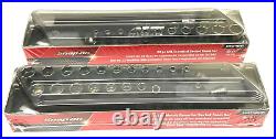 New Snap-onT 44pc 1/4 drive Metric / SAE Shallow & Deep Socket Sets
