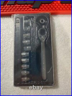 New! Snap-on 112RTSMA 12pc 1/4 Metric Low Profile Ratchet / Socket Set SEALED