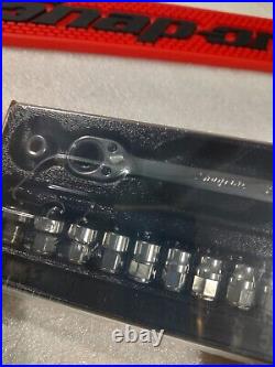 New! Snap-on 112RTSMA 12pc 1/4 Metric Low Profile Ratchet / Socket Set SEALED