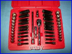 New Snap-on 1/4 drive 44-pc 144TMPB 6-point METRIC SAE General Service Set