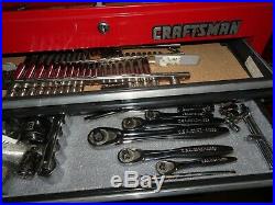 OLD NOS CRAFTSMAN USA NEW 62+ PIECE SOCKET SET With RATCHETS, SOCKETS, MADE IN USA