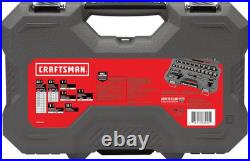 OVERDRIVE 49-Piece Gunmetal Chrome Mechanics Tool Set, Standard Sae/Metric Socke